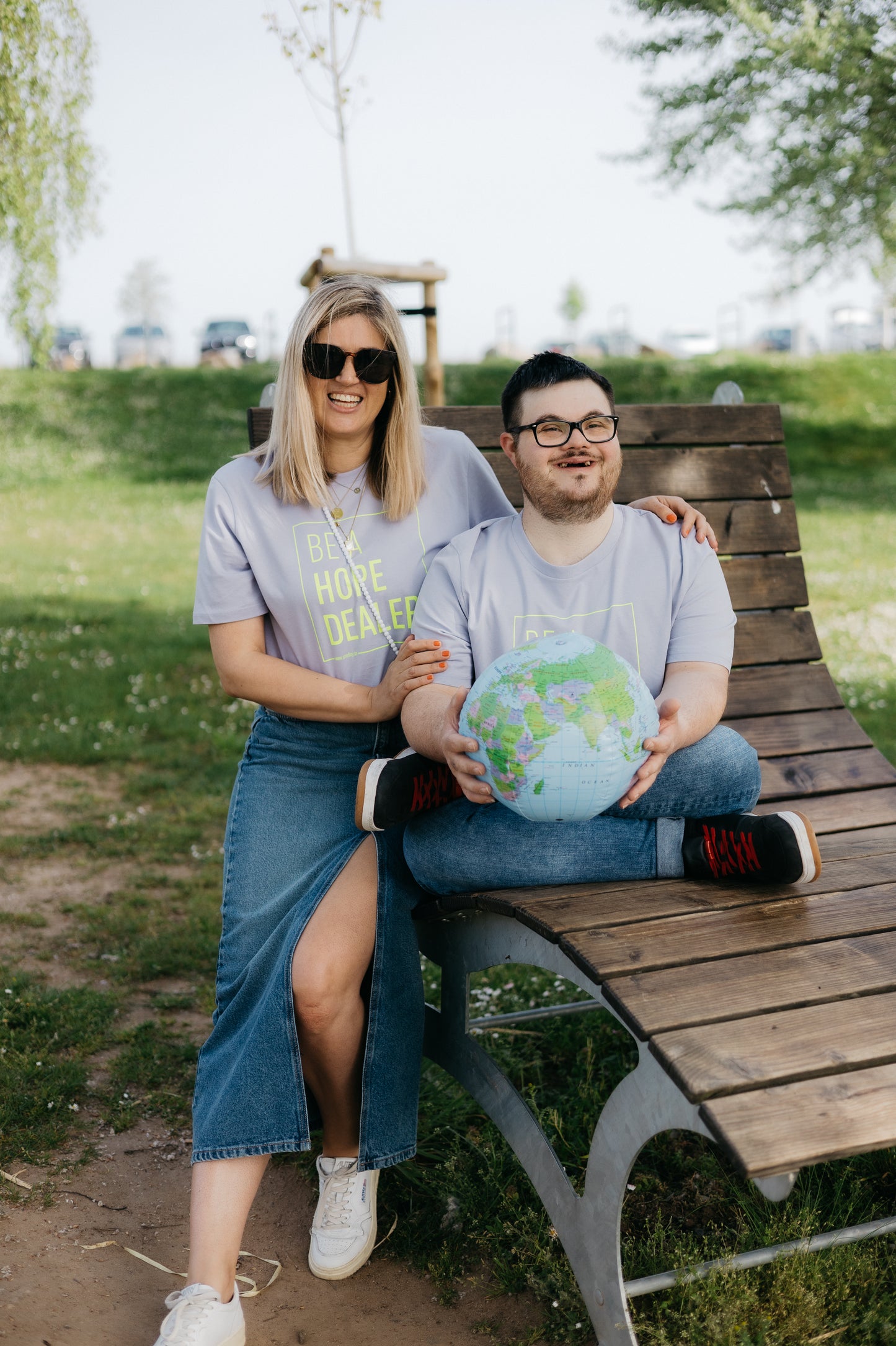 T-Shirt Unisex „BE A HOPE DEALER” - designed by ONE DAY e.V.