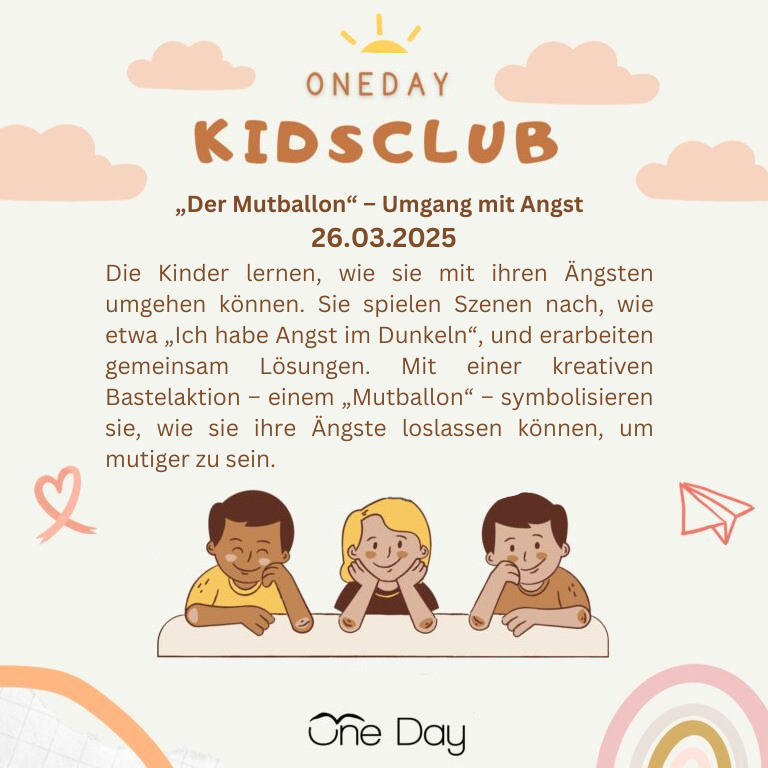 ONE DAY KIDSCLUB