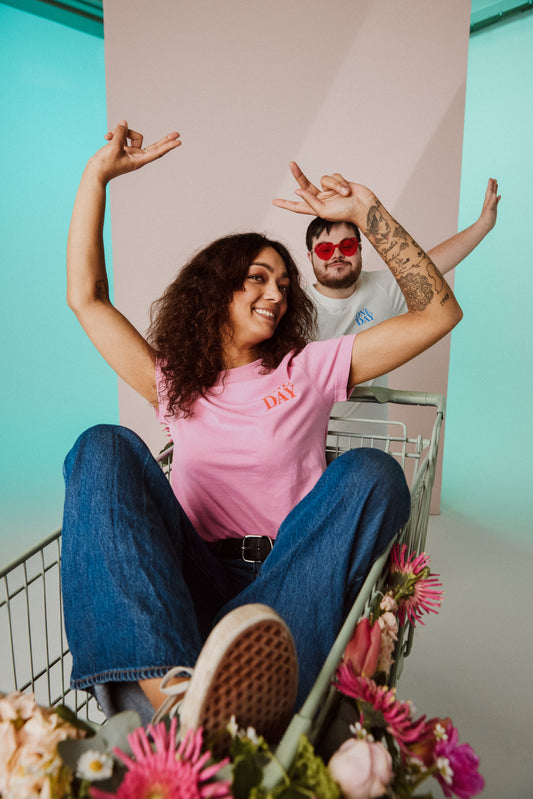 T-Shirt KEEP IT SIMPLE 2.0 Bubble Pink