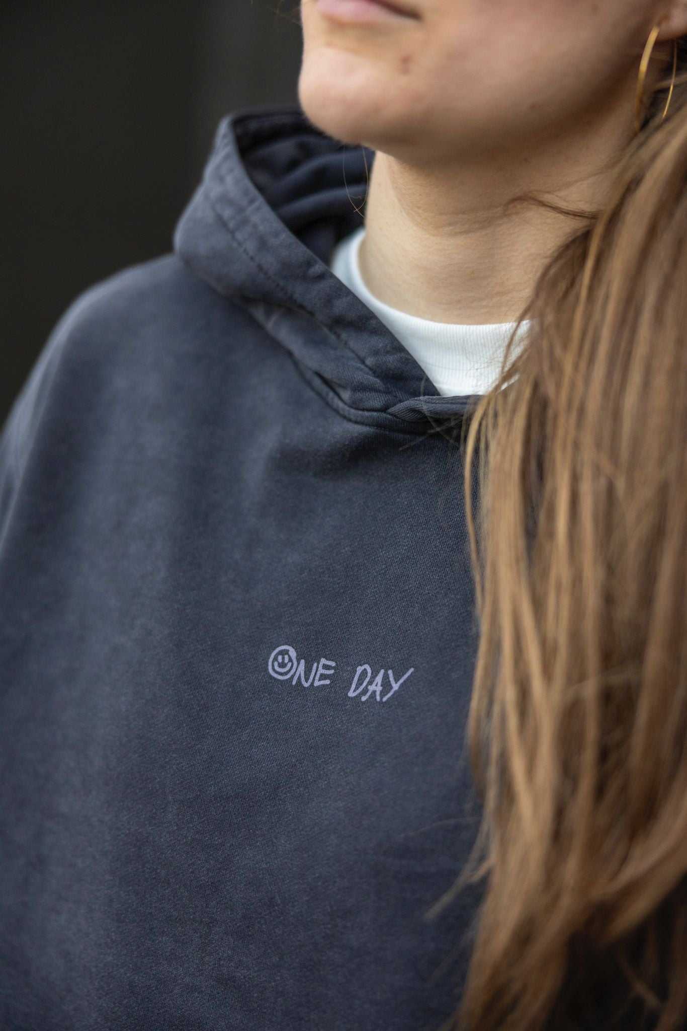 Oversized Hoodie „PEACE BEGINS WITH YOU“ - ONE DAY -