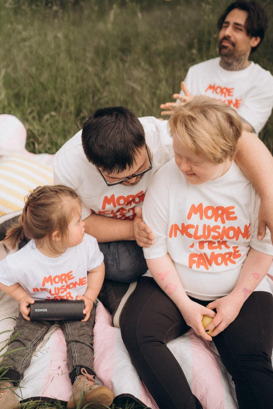Kinder T-Shirt More Inclusione per Favore