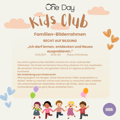 ONE DAY KIDS CLUB 2026 - 2027
