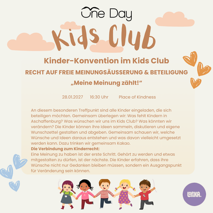 ONE DAY KIDS CLUB 2026 - 2027