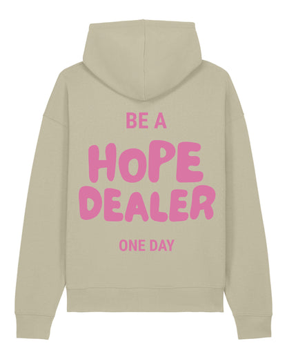 Hopedealer Hoodie mit puffy-print Details