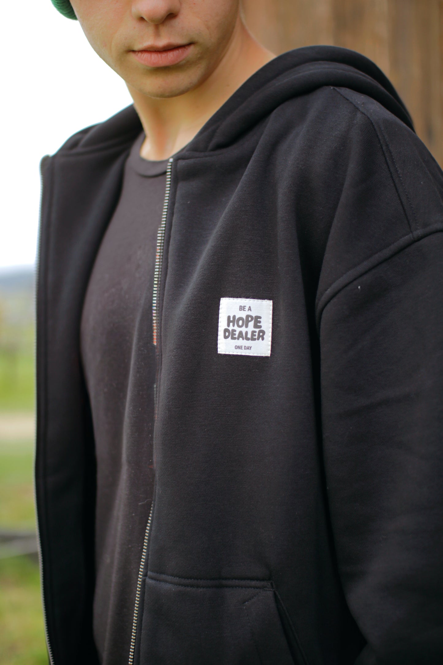 Hope Dealer Zip Hoodie schwarz