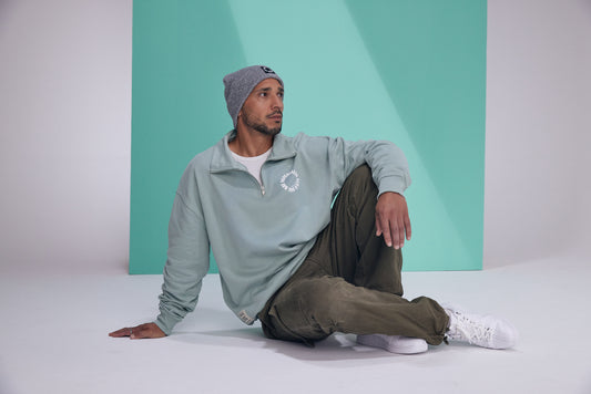Zip-Up Sweater „ONE DAY HOPEDEALER CLUB”