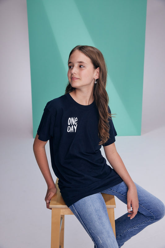 Kinder T-Shirt „I WILL CHANGE THE WORLD”