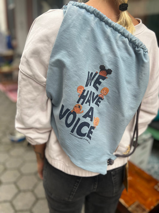 Rucksack „WE HAVE A VOICE“