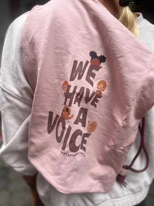 Rucksack „WE HAVE A VOICE“