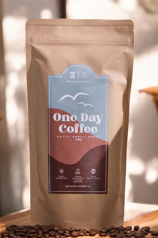 Cup of Kindness – 250 Gramm Kaffee, ganze Bohnen