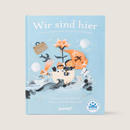 Buch Zuckersüß „WIR SIND HIER”