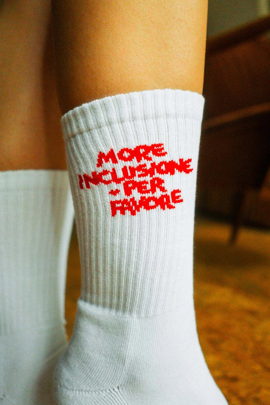 MORE INCLUSIONE PER FAVORE Socken