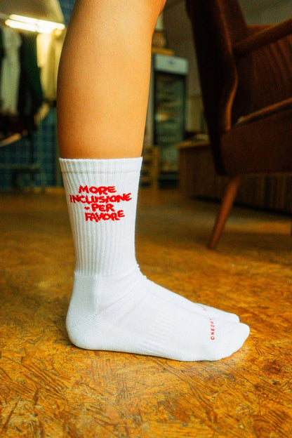 MORE INCLUSIONE PER FAVORE Socken