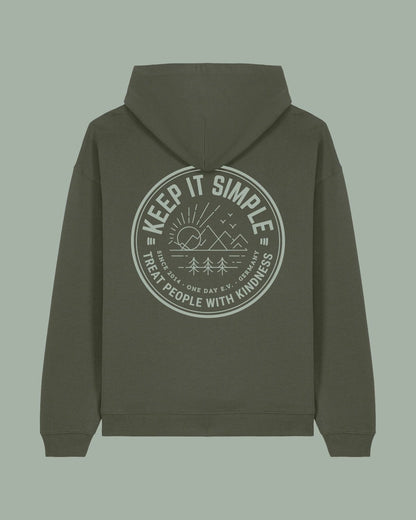 Oversized Hoodie „KEEP IT SIMPLE“ - ONE DAY