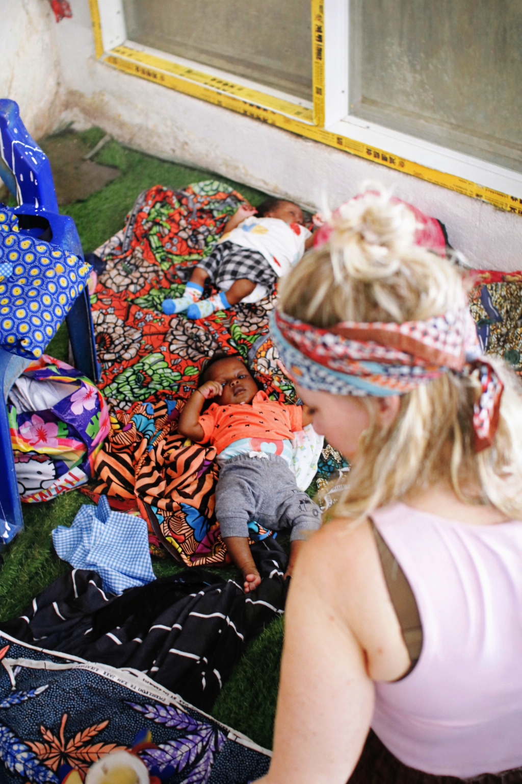 Scrunchies - handmade in Sierra Leone