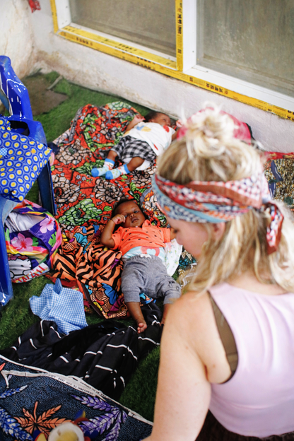 Scrunchies - handmade in Sierra Leone