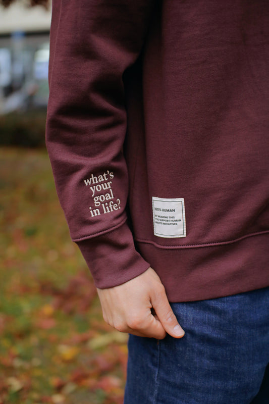 Sweater "Leave People better"